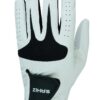 Synthetic Leather Golf Glove with Leather Patch on Palm & Thumb