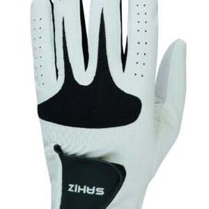 Synthetic Leather Golf Glove with Leather Patch on Palm & Thumb